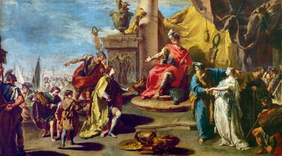 The Continence of Scipio by Giovanni Battista Pittoni